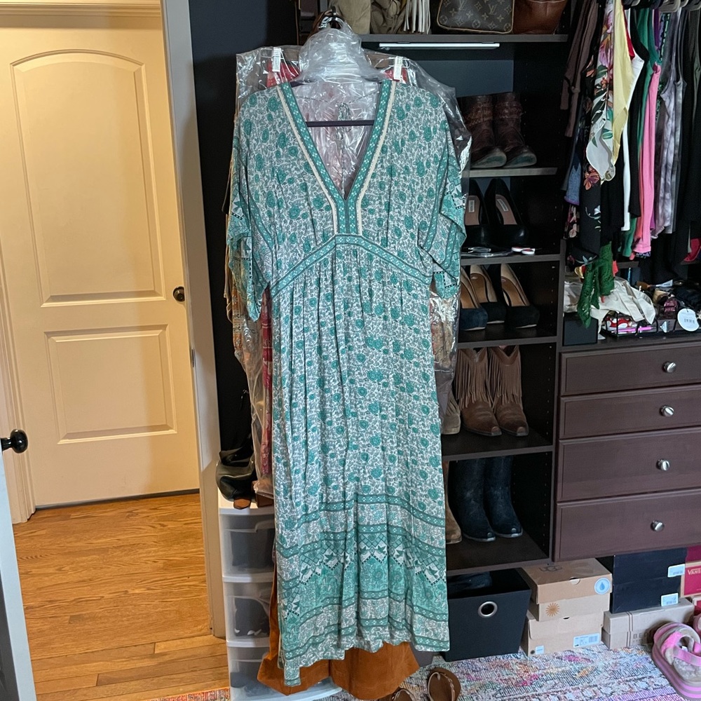Spell & the Gypsy Kombi Folk Dress Sage